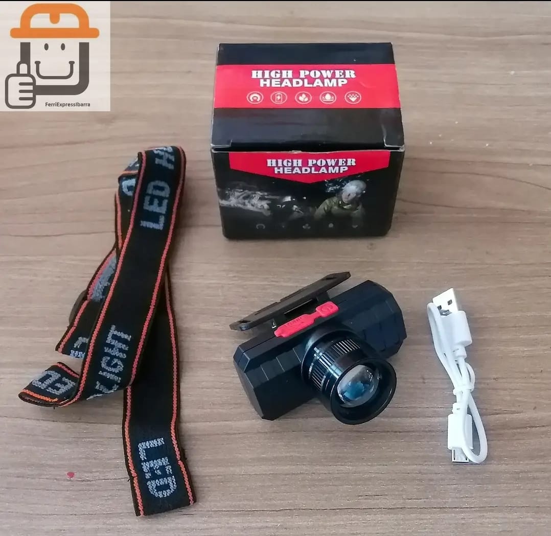 Linterna Minera recargable Cod:3351 Driver :03