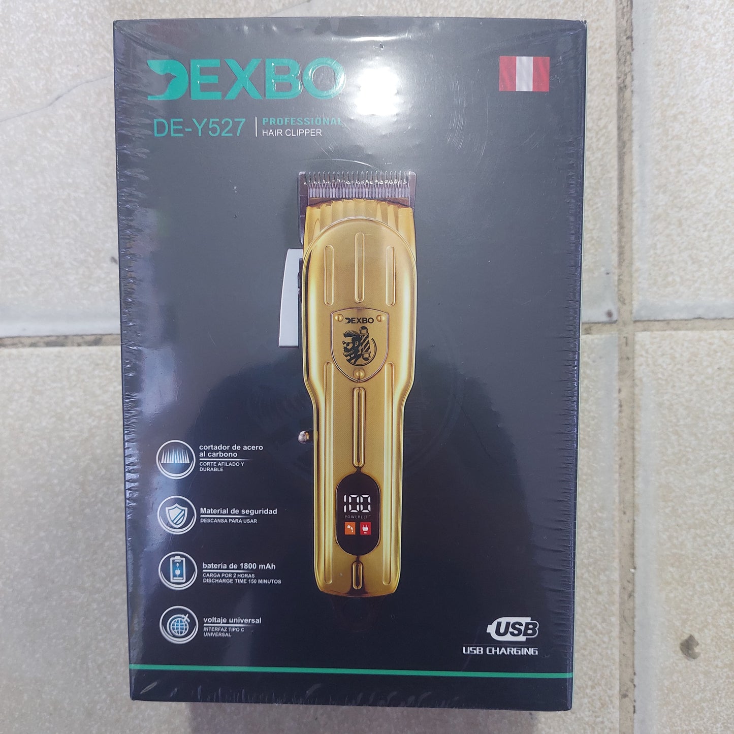 Maquina inalambrica de cortar cabello Cod:1167 driver:03
