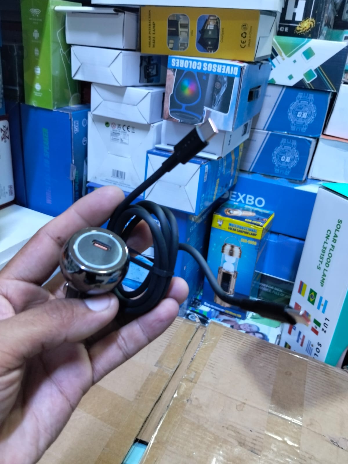 cigarrera cargador 80W tipo C Cod:1327 driver:02