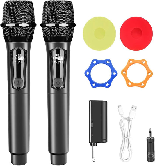 Microfono inalambrico pack x 2 Cod:1504 driver:05