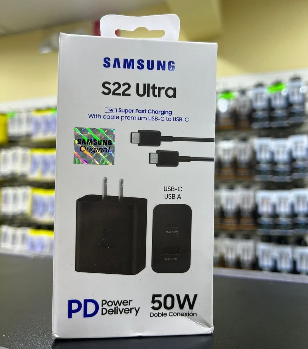 Cargador tipo C 50W Cod:5027 Driver :01