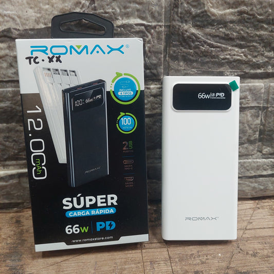 bateria portatil 12000mah Cod:3195 Driver:01