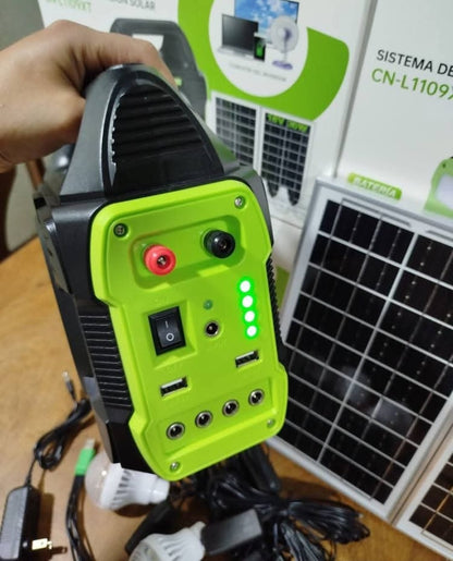 Kit solar portatil con panel solar COD:3153 COD:02
