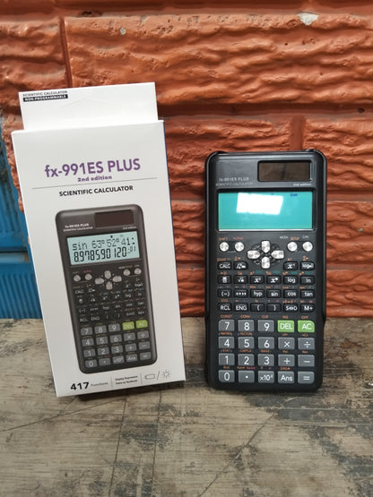 Calculadora científica 417 funciónes Cod:3019 driver:03