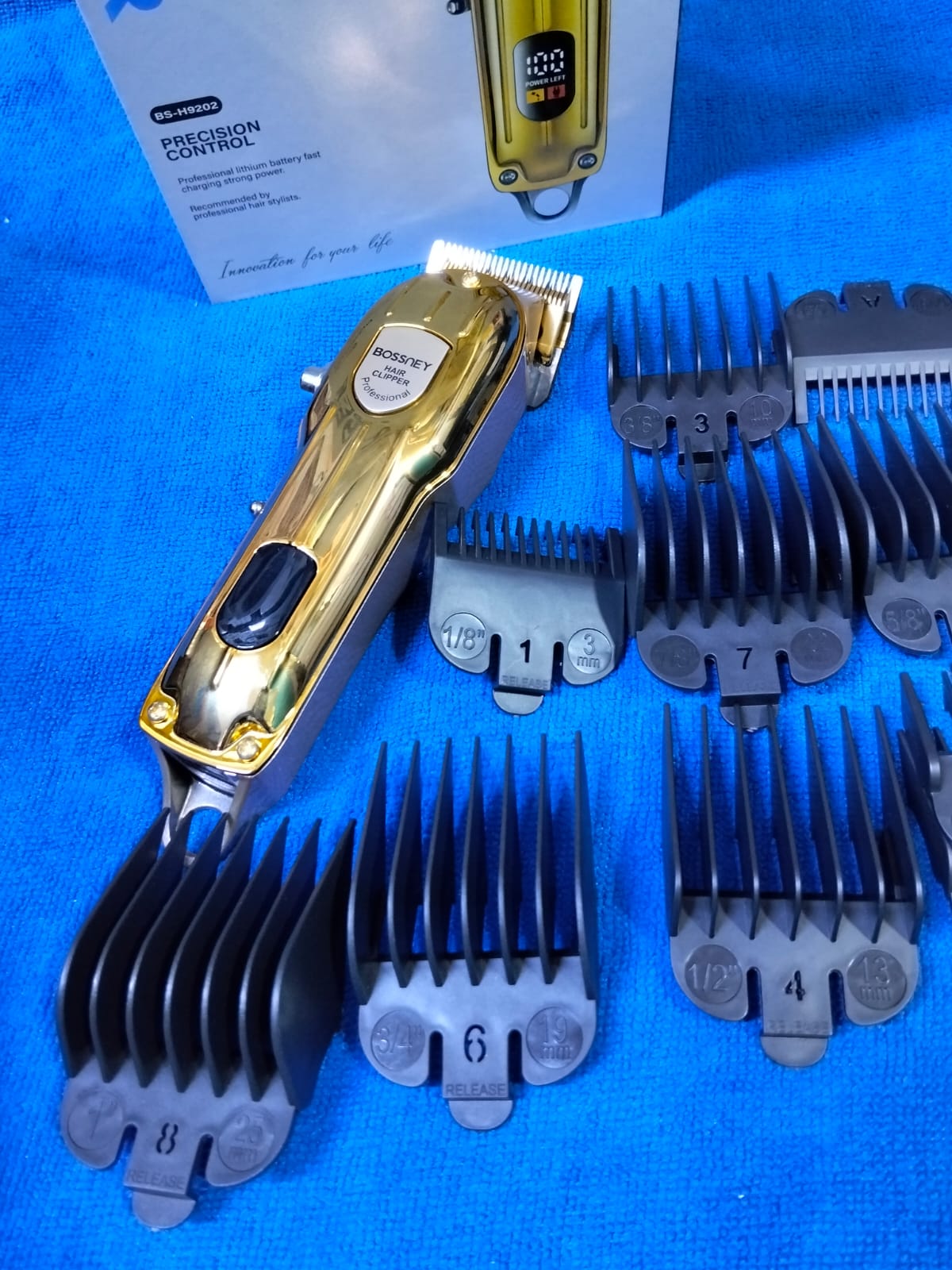 Maquina inalámbrica cortar cabello  profesional Cod:1259 driver:02