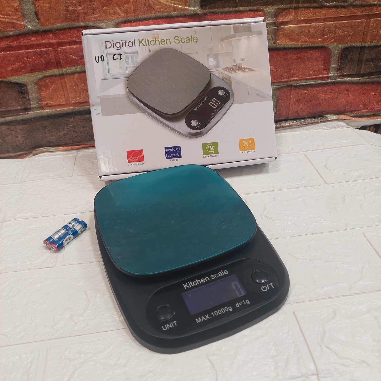 balanza gramera digital 10Kg Cod:3385 Driver:01