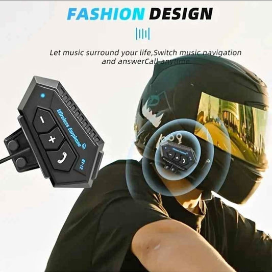Audifonos bluetooth casco de moto Cod:3241 Driver :02; 01