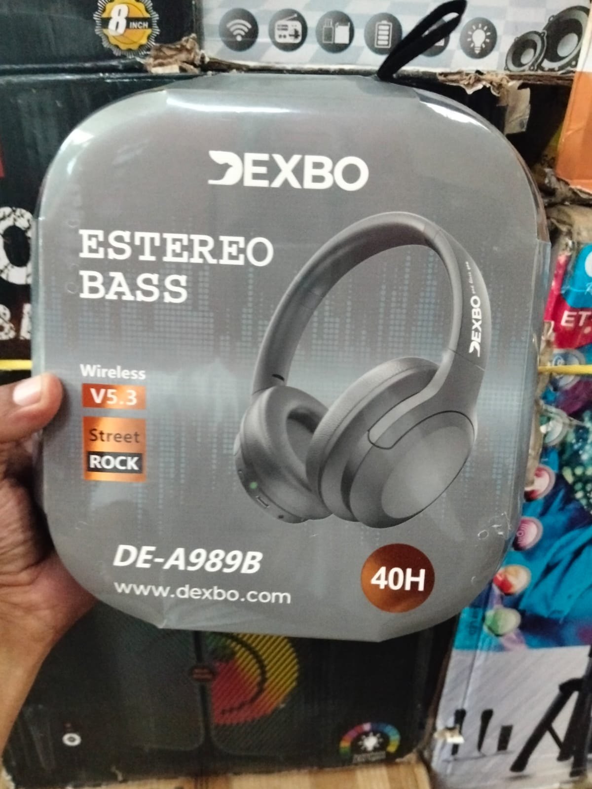 audifonos bluetooth tipo vincha con silenciador de ruido Cod:1549 driver 03