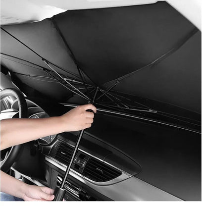 Tapasol Plegable Auto Tipo Sombrilla Fácil De Usar Y Guardar Cod:3386 Driver :01