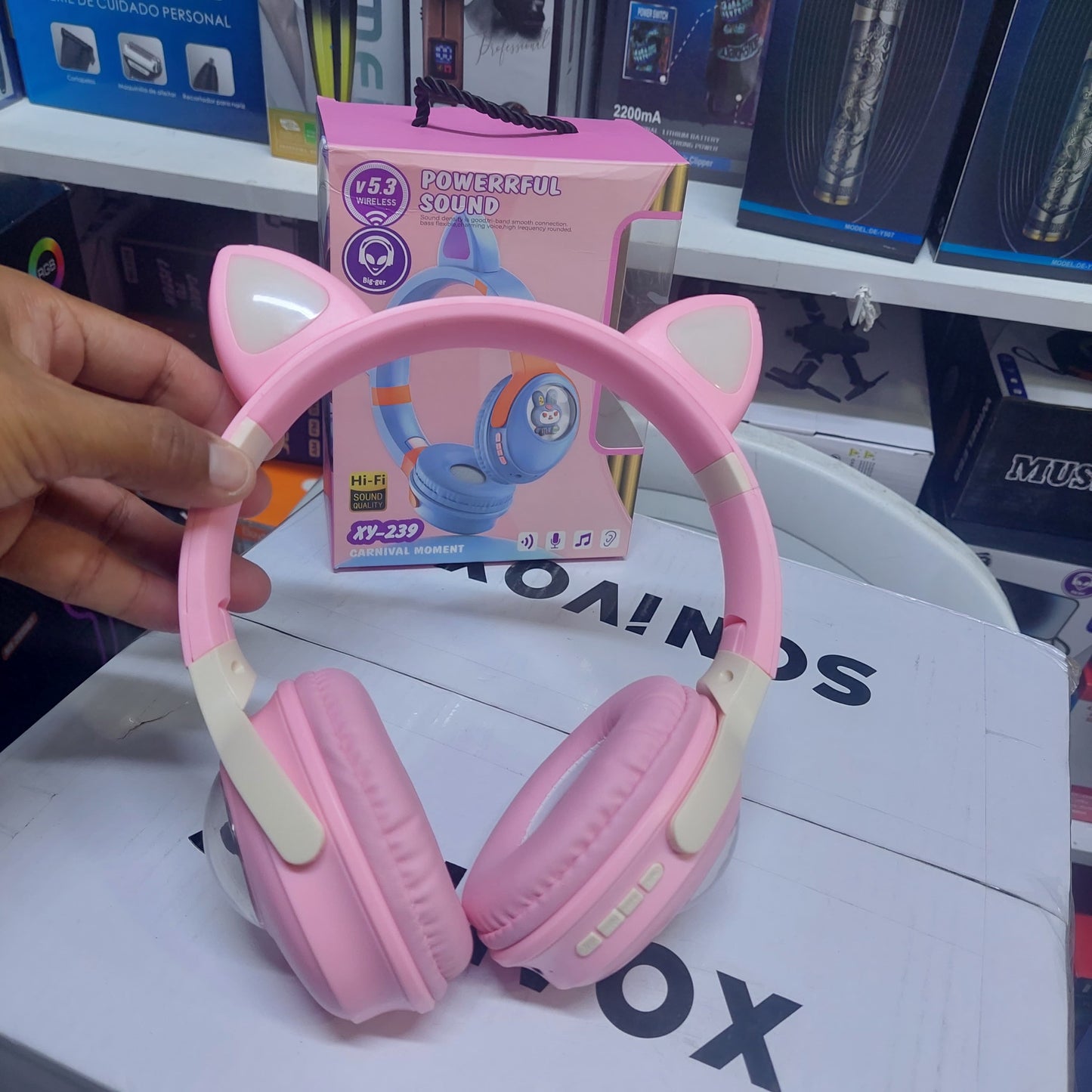 Audifonos bluetooth vincha Cod:6074 driver :02