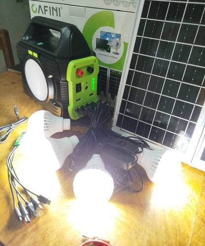 Kit solar portatil con panel solar COD:3153 COD:02