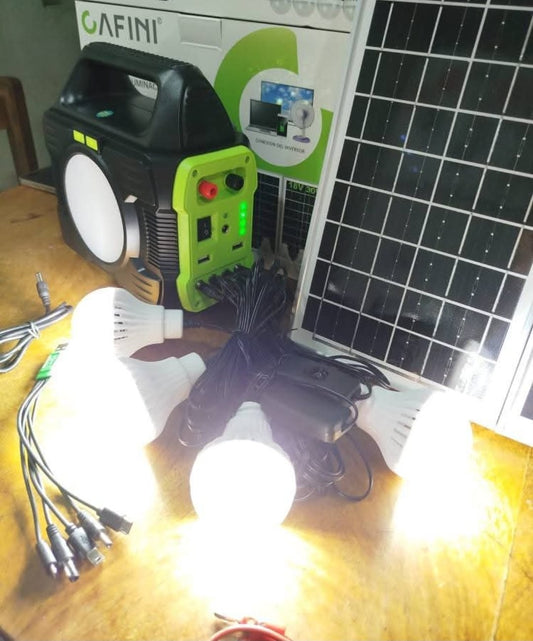 Kit solar portatil con panel solar COD:3153 COD:02