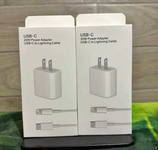 Cargador iPhone generico 20W COD:3150 COD:04;01