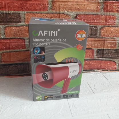 Megafono Solar Bluetooth con Linterna Grabación Sirena Cod:3326 Driver :05