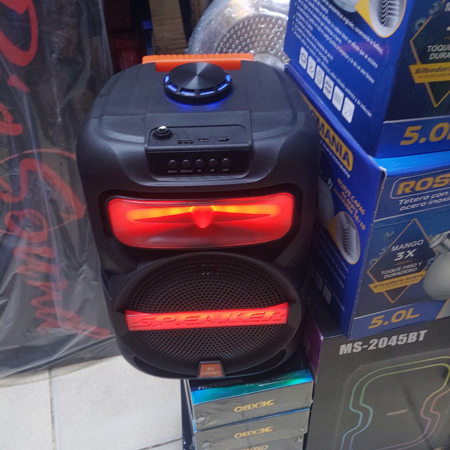 parlante Bluetooth 8" 25W Cod:6034 driver :02