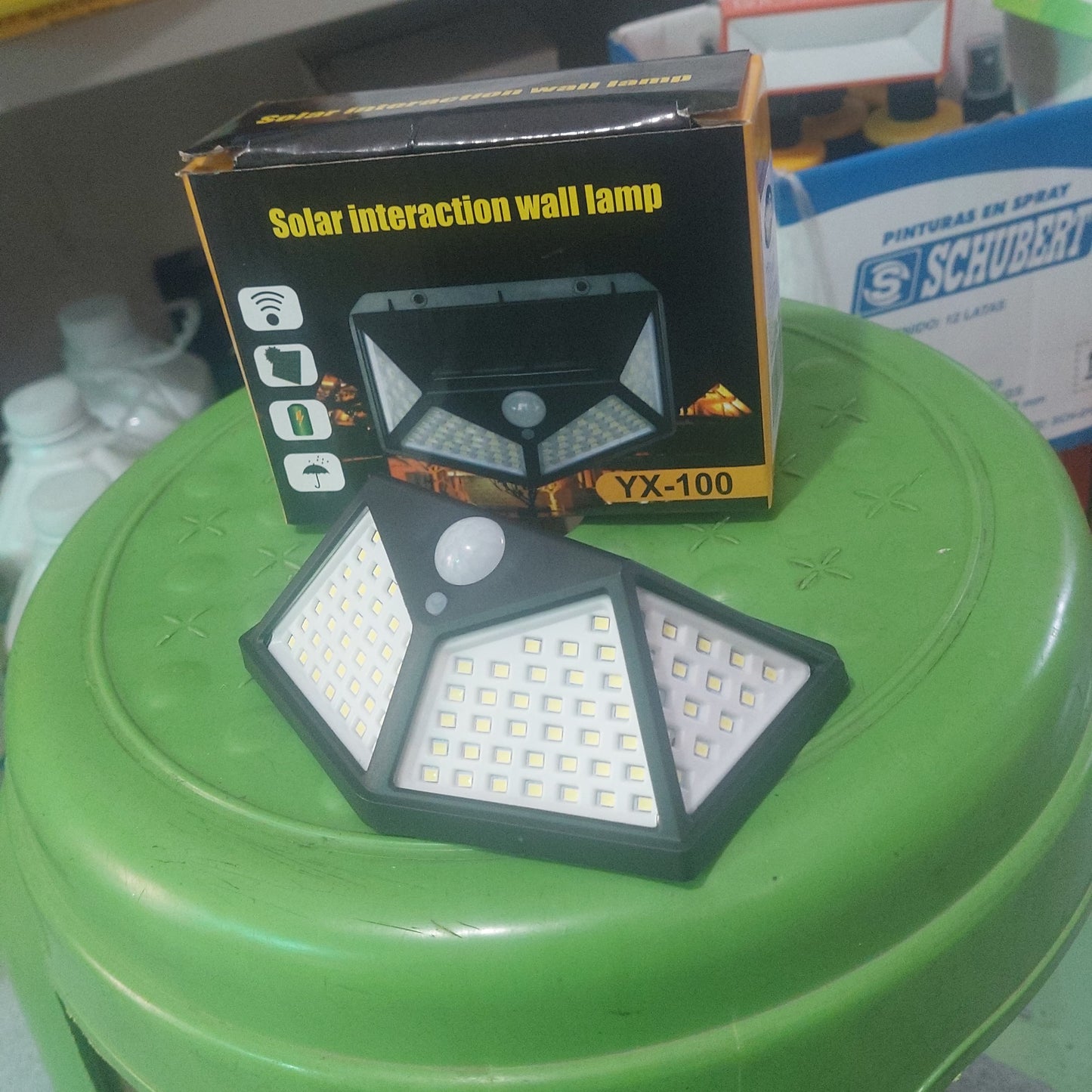 Lampara solar sensor movimiento Cod:6025 driver:04