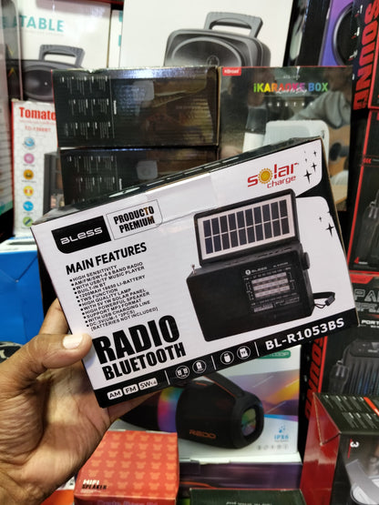 Radio FM/Am solar a pilas Cod:3073 driver :02