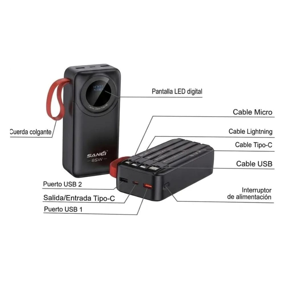 Bateria portatil  50000mah Cod:1497 driver:03
