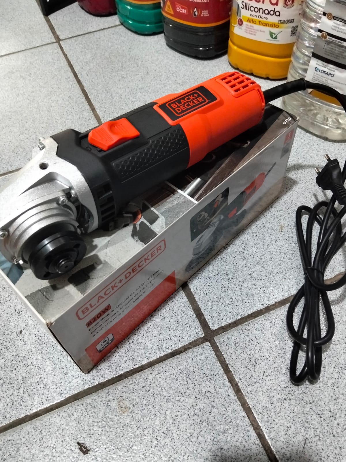 Amoladora electrica 900W Cod:1267 driver:04