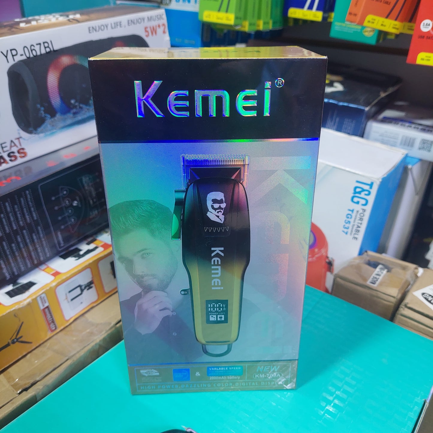 Maquina inalambrica para cortar cabello Cod:1171 driver :02