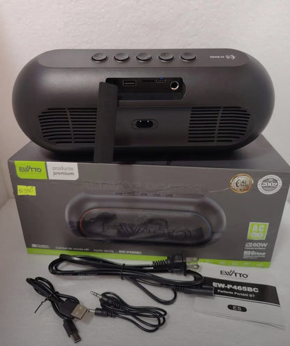 Parlante Bluetooth  Ewtto 60w Cod:3316 Driver :03