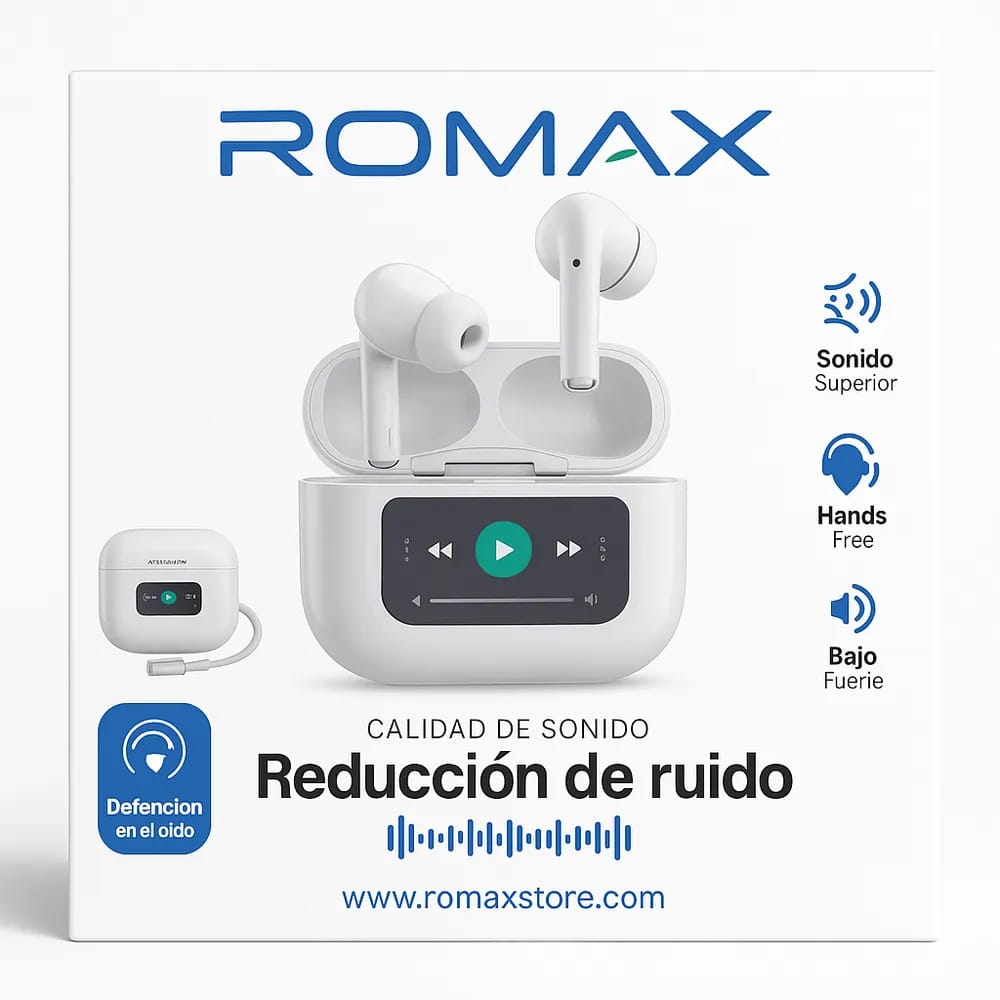 Audifonos bluetooth con pantalla Cod:1122 driver :02