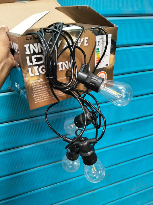 luces guirnaldas 5M 10 focos Cod:1563 driver:01