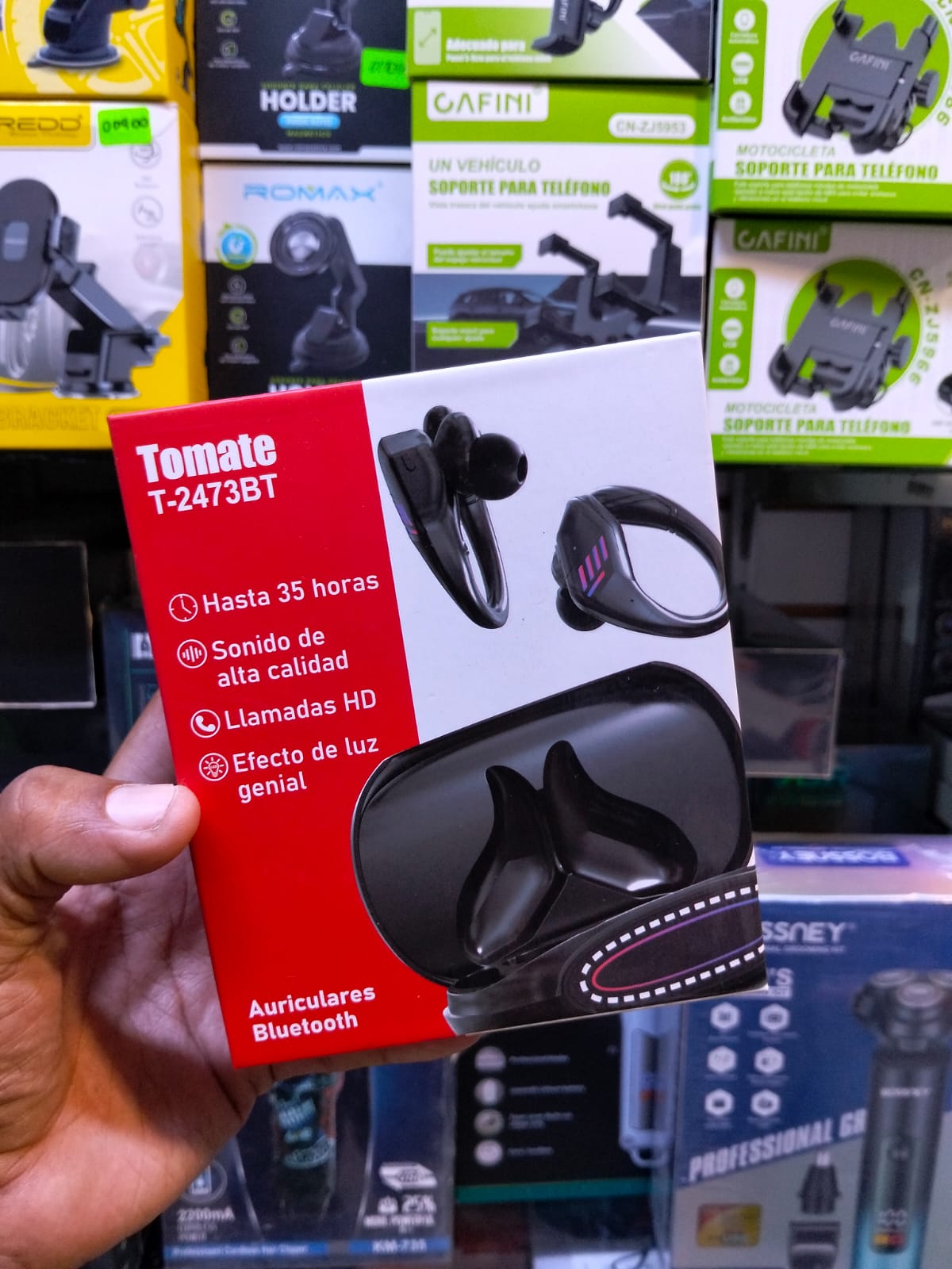 Audifonos bluetooth tomate 35 Horas Cod:5090 driver:02