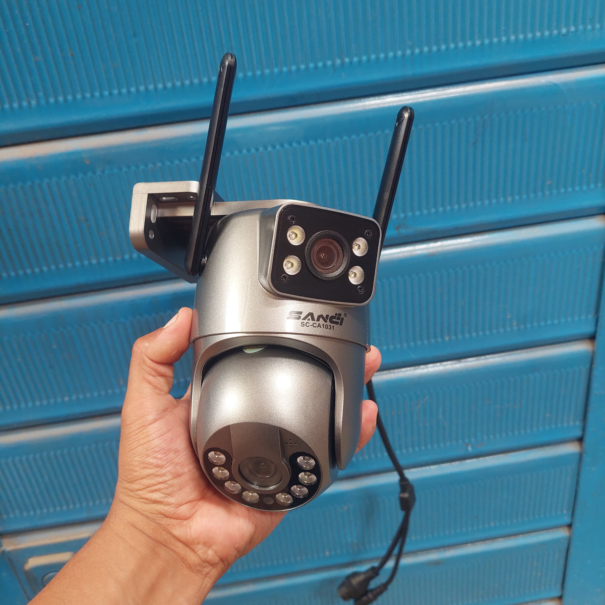 Camara de seguridad doble lente 4K Cod:1451 driver:03