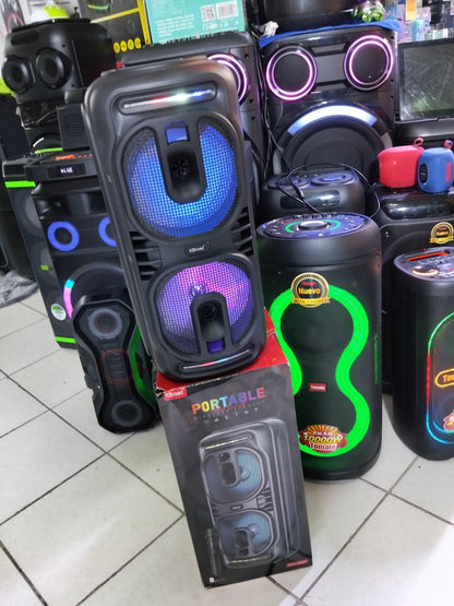 Parlante Bluetooth 8" con microfono Cod:3075 driver:02