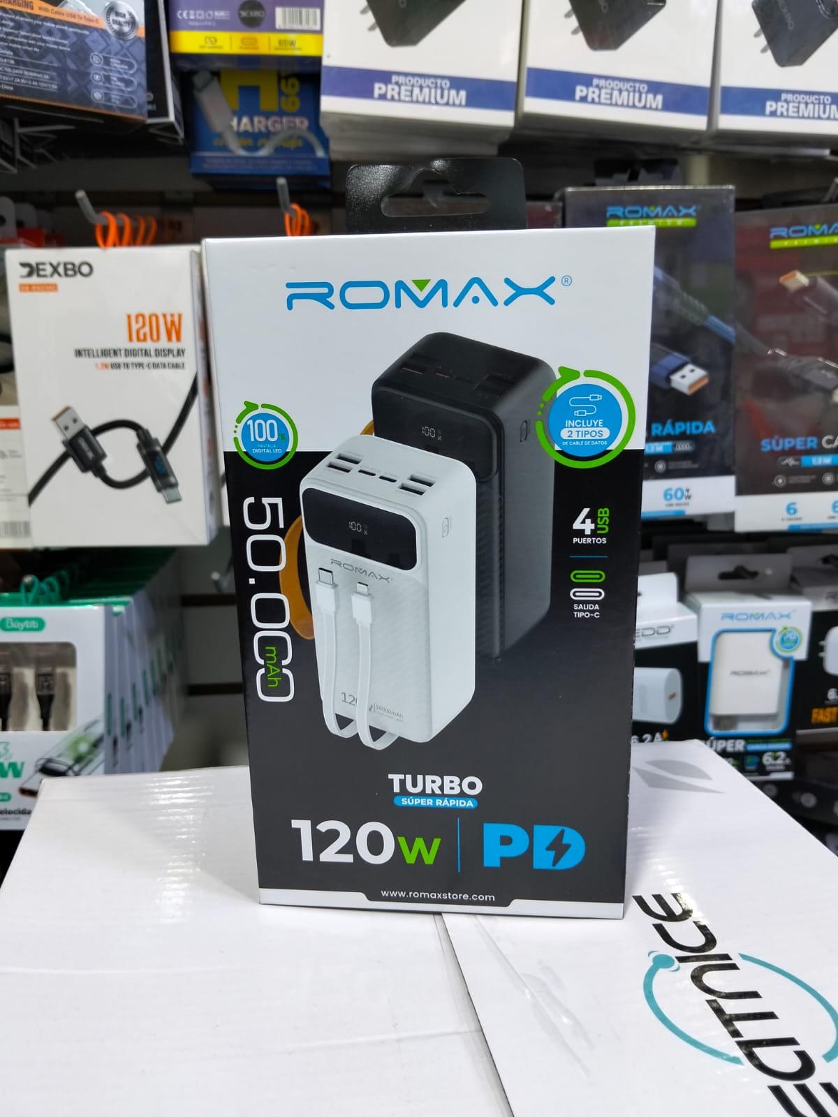 Bateria portatil 50000mah cod:1258 driver:02