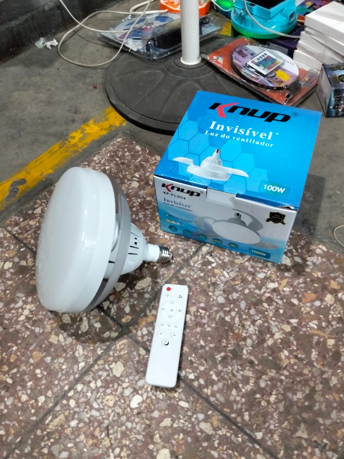 foco ventilador 100W  Cod:1155 driver:01