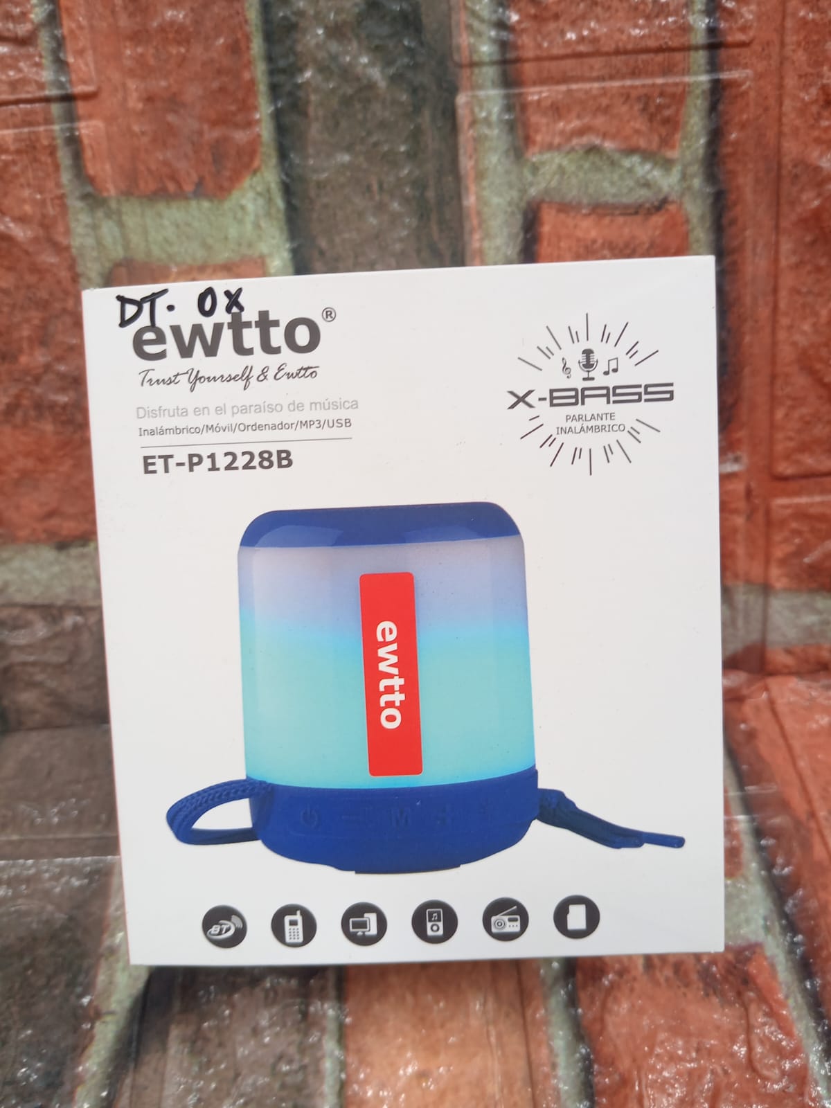 Parlante Bluetooth Cod:1349 driver :01