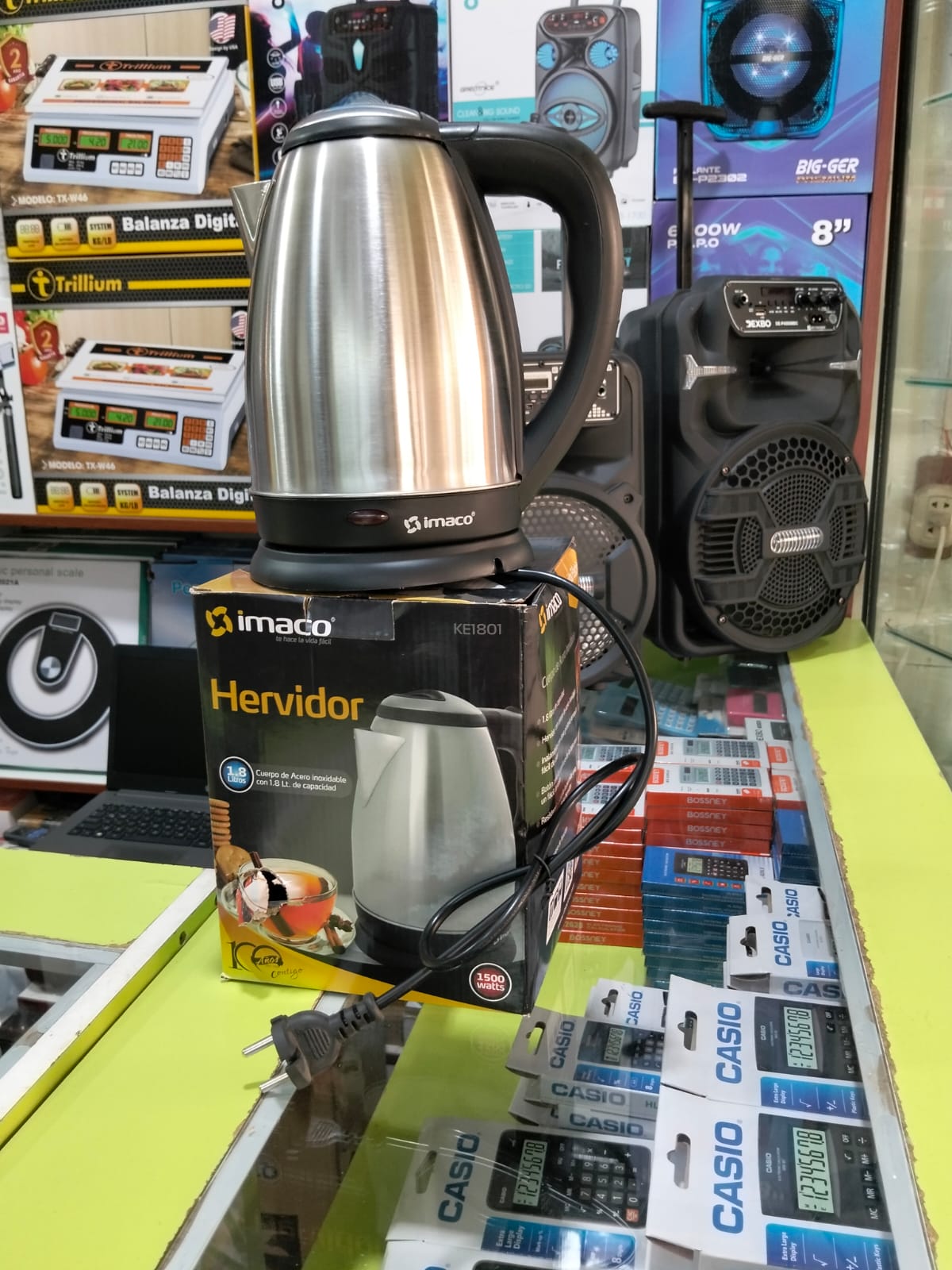 Hervidor electrico 1.8L cod:1243 driver:05
