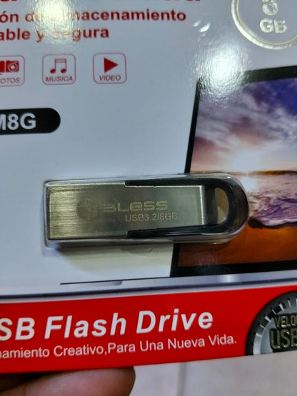Memoria USB  8 GB Cod:1429 driver :02