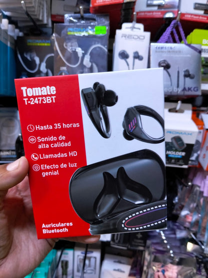 Audifonos bluetooth tomate 35 Horas Cod:5090 driver:02