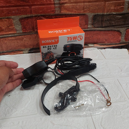 cargador de moto para celular  75W Cod:3222 Driver :01