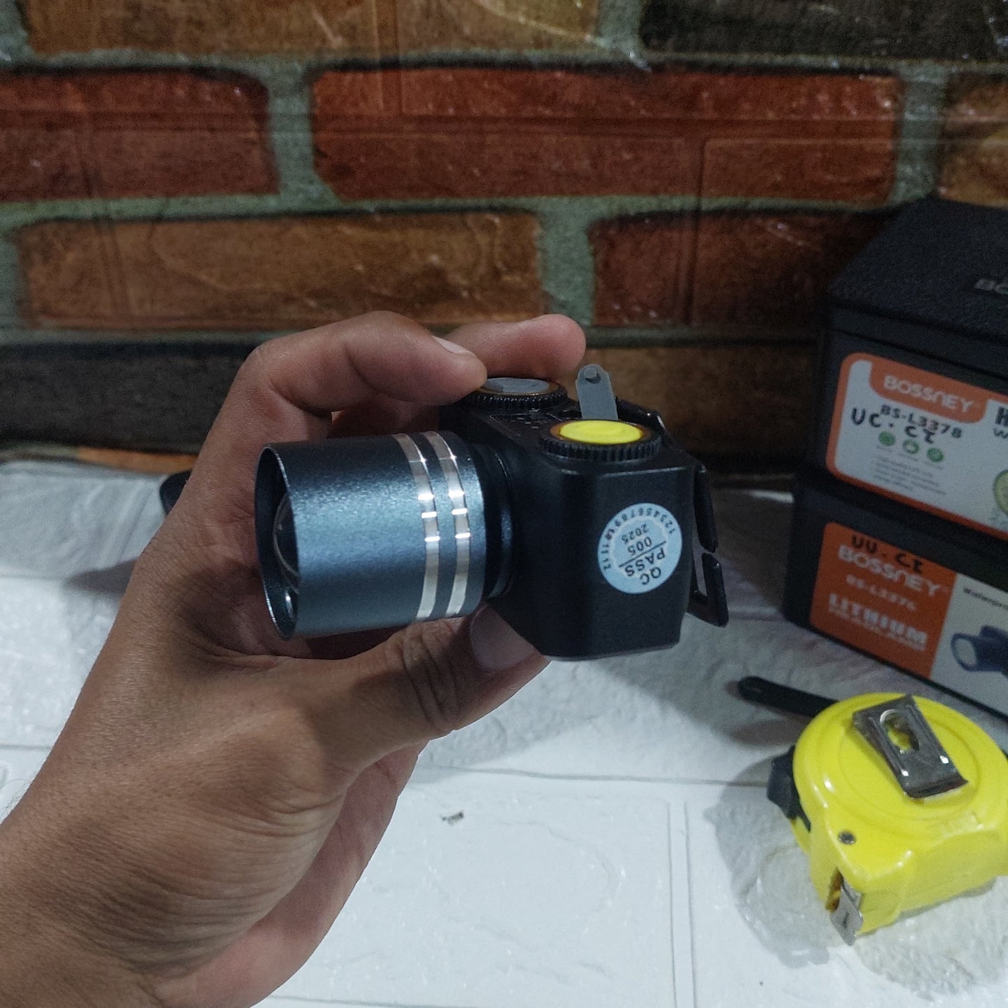 Linterna  recargable Minera 200w Cod:3229 Driver :01