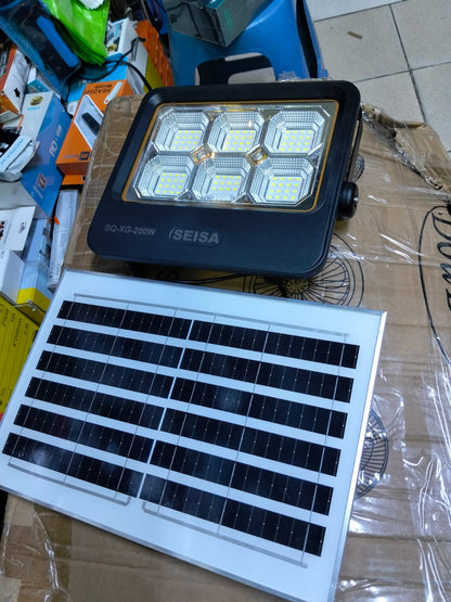 reflector 200W con panel  solar cod:5060 driver:02