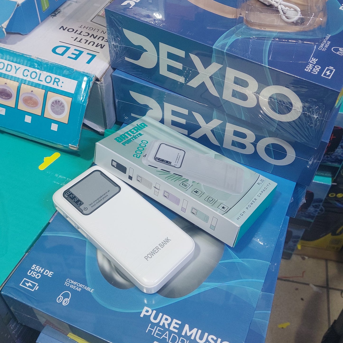 bateria portatil 20000mah Cod:1195 driver :01,02