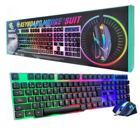 Teclado con mouse gamer COD:3102 COD:04