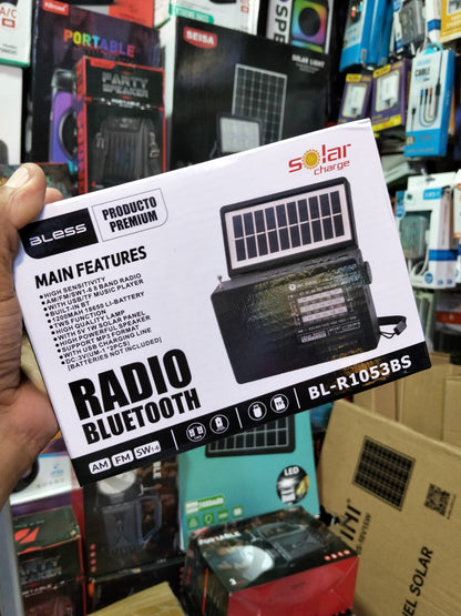 Radio FM/Am solar a pilas Cod:3073 driver :02