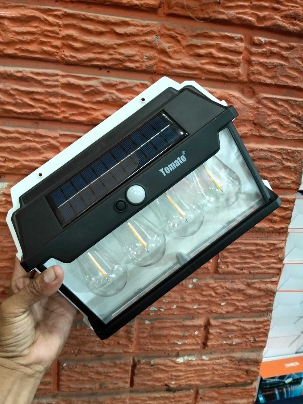 Iluminaria solar pack x 3 focos Cod:1359 driver:01