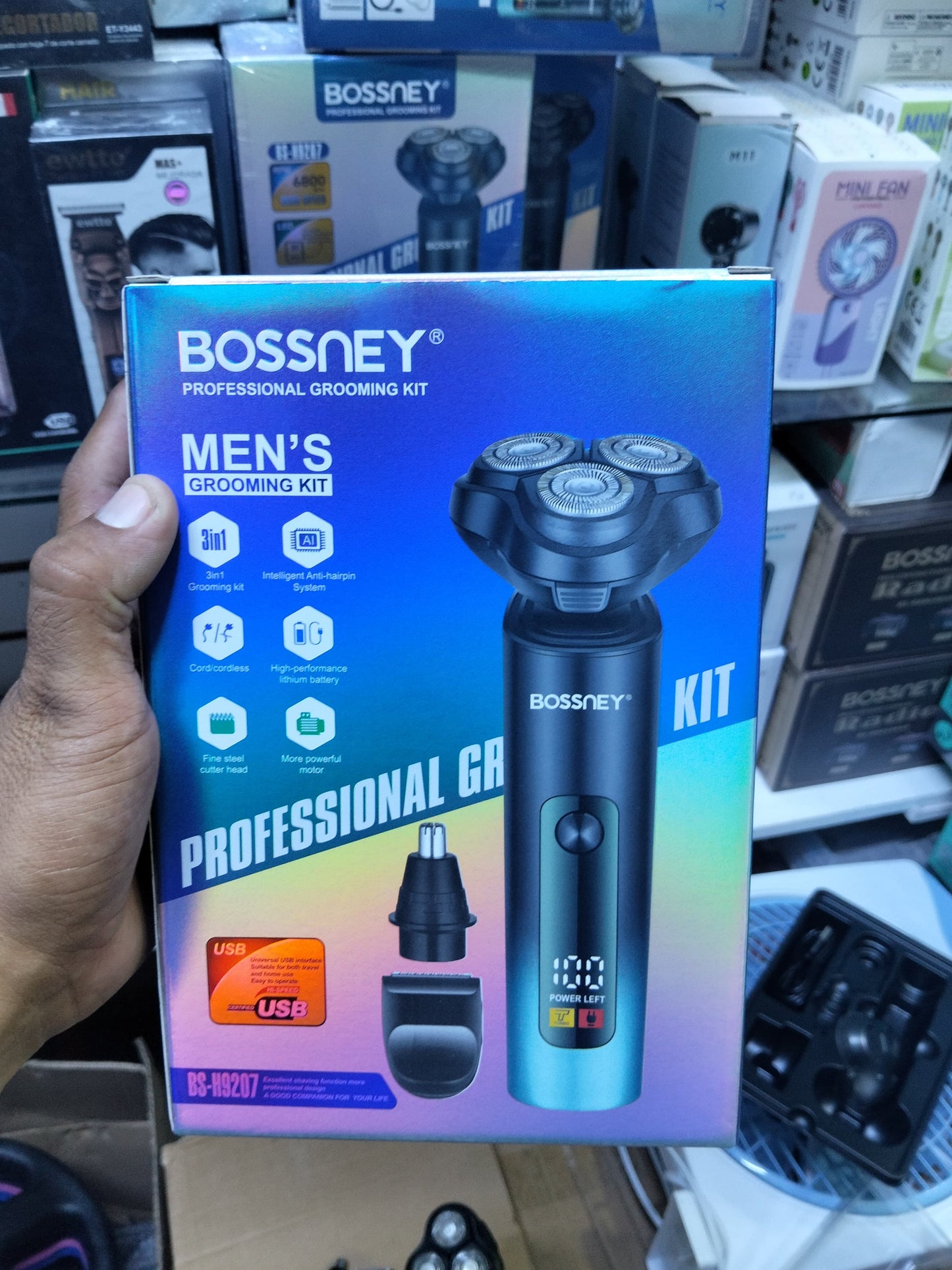 Afeitadora 3 en 1 cod:1434 driver:02,01