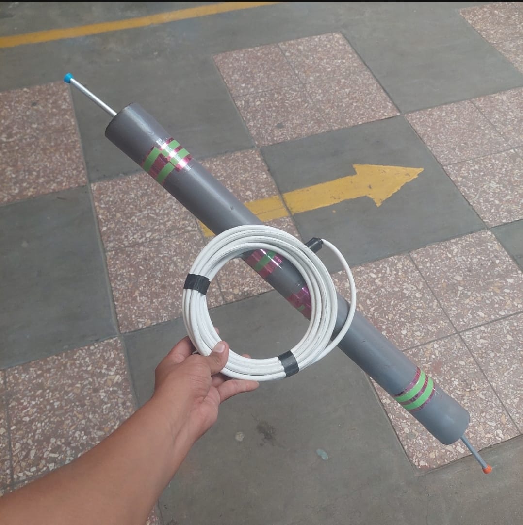 Antena 10M aerea para TV Cod:6027 driver :03