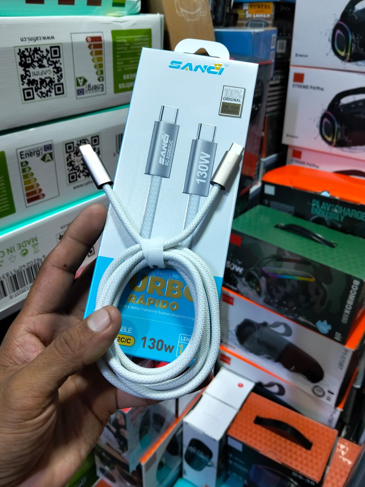 cable tipo C a C 100W Cod:1424 driver:02