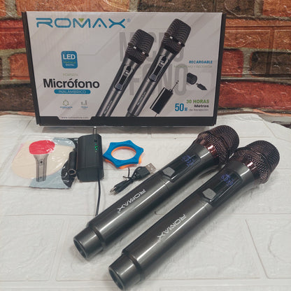 Microfono pack x 2 Cod:5054 Driver:01