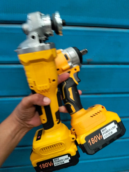 Atornillador  + amoladora  inalambrica Cod:3050 driver:01
