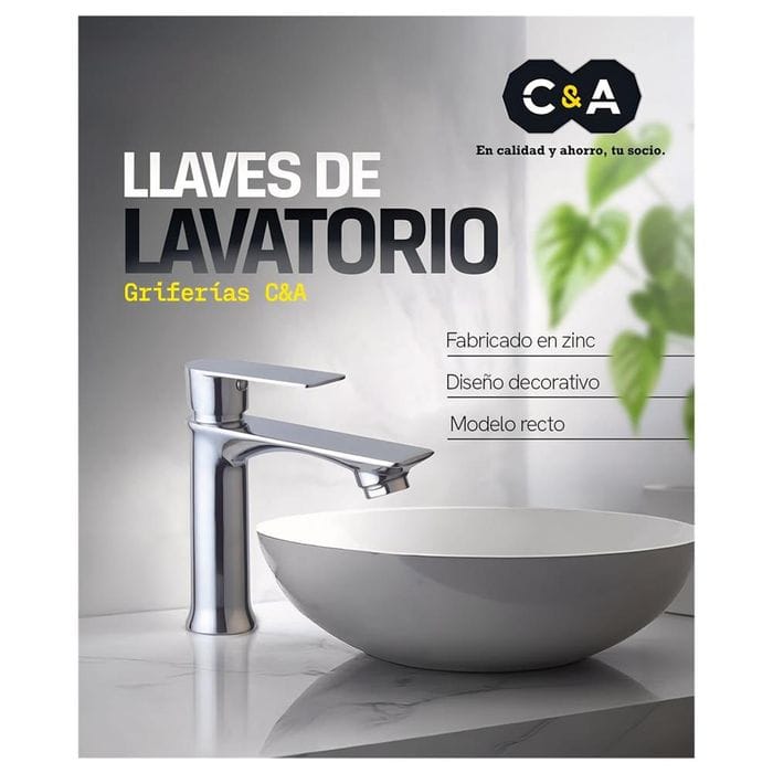 Llave para lavatorio Cod:6026 driver :04