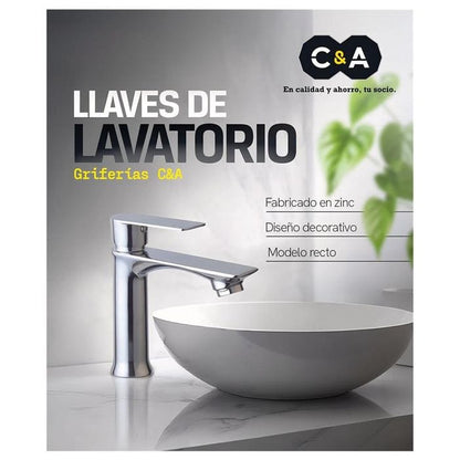 Llave para lavatorio Cod:6026 driver :04